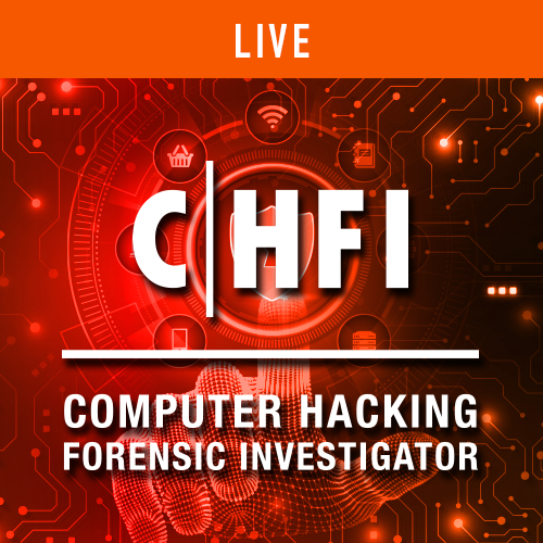 CHFI - Computer Hacking Forensics Investigator | Self-Pace Video Course (12 months) + CyberQ Lab (6 monts) + eCourseware (24 months) + Practice Test & CHFI Exam Voucher