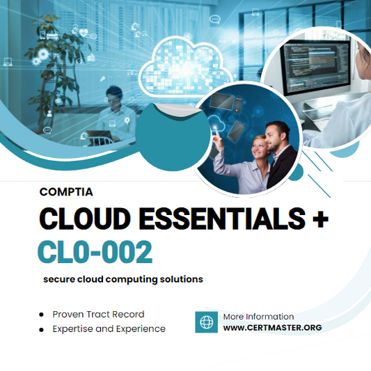 CompTIA CertMaster Learn for Cloud  Essentials +  (CLO-002) - Valid for 12 Months